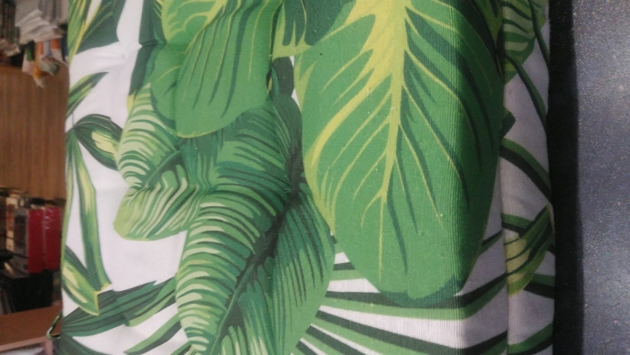 jungle megkötős ülőpárna <br/>40x40x4 cm-Pamut  huzattal